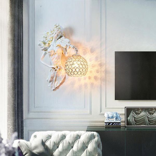 wall lamp european style retro luxury bedroom bedside crystal living room background sconce indoor lighting light
wall lamp european style retro luxury bedroom bedside crystal living room background sconce indoor lighting light