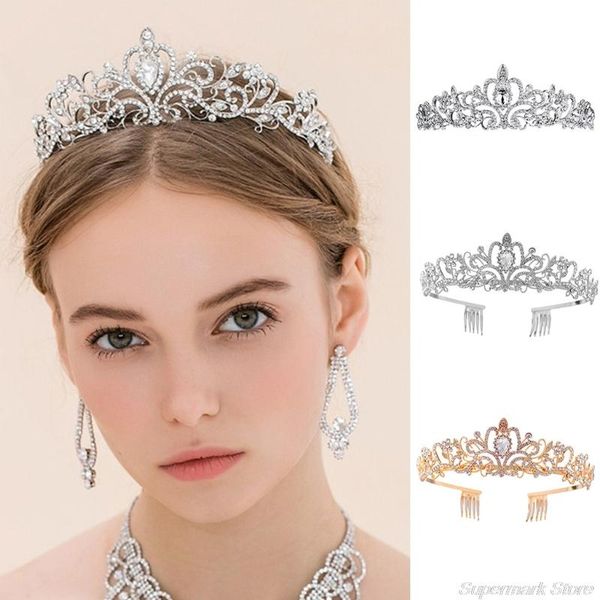 hair clips & barrettes crystal crown tiara with comb headband for women girls wedding birthday party princess vintage bridal m16 21 drop, Golden;silver
hair clips & barrettes crystal crown tiara with comb headband for women girls wedding birthday party princess vintage bridal m16 21 drop, Golden;silver