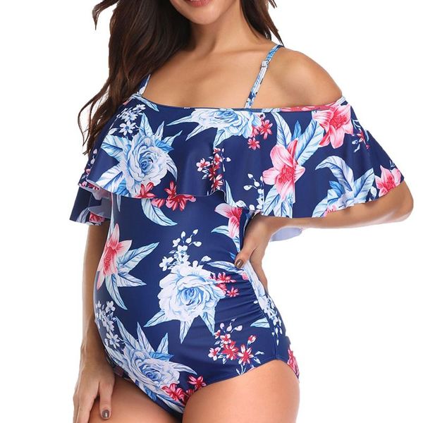 women's swimwear maternity one pieces swimsuit pregnant women solid ruffled clothes flounce bikinis pregnancy summer, White;black
women's swimwear maternity one pieces swimsuit pregnant women solid ruffled clothes flounce bikinis pregnancy summer, White;black