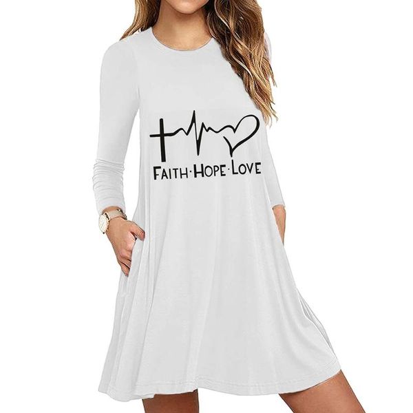 casual dresses vicabo plus size fashion printed women dress long sleeve crewneck pleated above knee length daily mini, Black;gray
casual dresses vicabo plus size fashion printed women dress long sleeve crewneck pleated above knee length daily mini, Black;gray