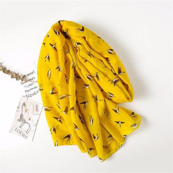 scarves yellow swallow print 2021 fashion viscose scarf women's warm long gauze beach towel sunscreen shawl four seasons, Blue;gray
scarves yellow swallow print 2021 fashion viscose scarf women's warm long gauze beach towel sunscreen shawl four seasons, Blue;gray