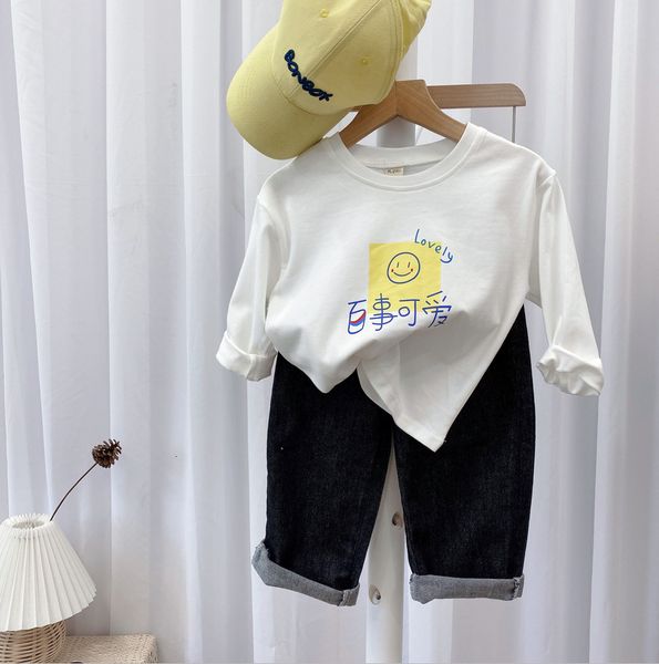 women's spring men's 2021 new and children's treasure korean fashion trend white cute t-shirt, Black;white
women's spring men's 2021 new and children's treasure korean fashion trend white cute t-shirt, Black;white