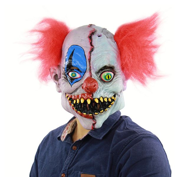 costume accessories scary evil clown mask red hair halloween cosplay horror costume accessory party props, Silver
costume accessories scary evil clown mask red hair halloween cosplay horror costume accessory party props, Silver