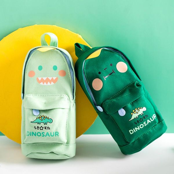 pencil bags cute dinosaur bag kawaii pouch simple design pen case large capacity stationery storage student kindergarten supplies 
pencil bags cute dinosaur bag kawaii pouch simple design pen case large capacity stationery storage student kindergarten supplies