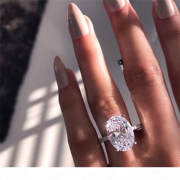 vecalon dazzing 925 sterling silver engagement ring oval cut 4ct diamond cz wedding band rings for women finger jewelry, Slivery;golden
vecalon dazzing 925 sterling silver engagement ring oval cut 4ct diamond cz wedding band rings for women finger jewelry, Slivery;golden