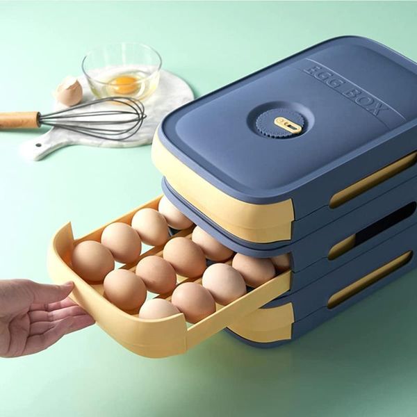 storage bottles & jars refrigerator egg holder organizer box food container eggs boxes durable drawer case kitchen accessories
storage bottles & jars refrigerator egg holder organizer box food container eggs boxes durable drawer case kitchen accessories