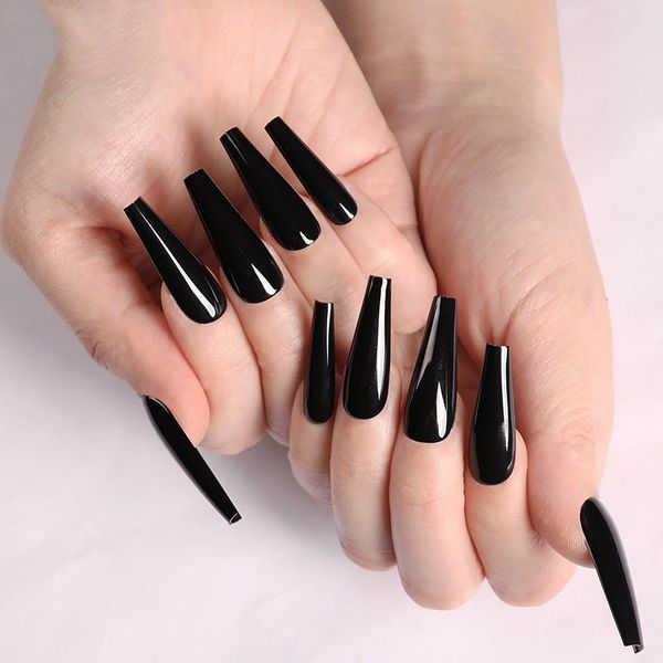 nail art kits 5 sets/lot extra long fake tips black coffin false nails salon detachable decorations artificial fingernail
nail art kits 5 sets/lot extra long fake tips black coffin false nails salon detachable decorations artificial fingernail