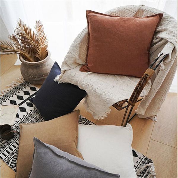 cushion/decorative pillow nordic simple sofa cushion cover linen cotton brown grey pillowcase decorative pillows living room bed office thro
cushion/decorative pillow nordic simple sofa cushion cover linen cotton brown grey pillowcase decorative pillows living room bed office thro