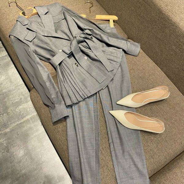 autumn plied with long-legged define loose pants of women long-sleeve jacket two suit pieces piece assembly y425 95pe, Blue
autumn plied with long-legged define loose pants of women long-sleeve jacket two suit pieces piece assembly y425 95pe, Blue