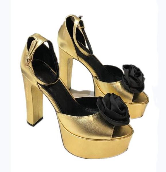 fashion trendy master brand high-heeled sandals thick-heeled thick-soled round head flower decoration formal wear casual banquet wedding gol, Black
fashion trendy master brand high-heeled sandals thick-heeled thick-soled round head flower decoration formal wear casual banquet wedding gol, Black