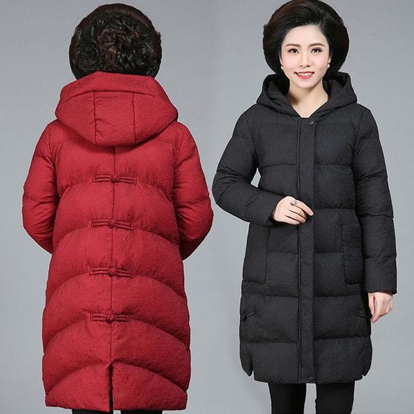 women's down & parkas mother's autumn and winter coat medium long cotton padded jacket 40 years old 50 large 2021 middle, Black
women's down & parkas mother's autumn and winter coat medium long cotton padded jacket 40 years old 50 large 2021 middle, Black