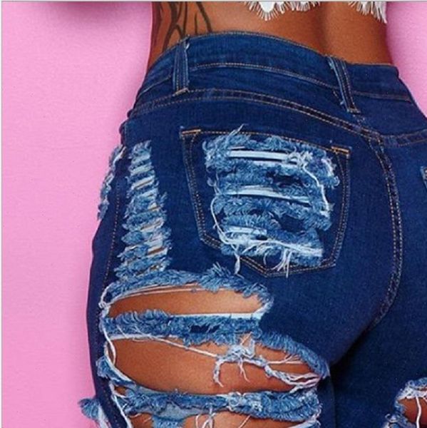 women shredded stretch ripped denim shorts distressed high waist skinny demin shorts jeans 2020 female street style short jeans, Blue
women shredded stretch ripped denim shorts distressed high waist skinny demin shorts jeans 2020 female street style short jeans, Blue