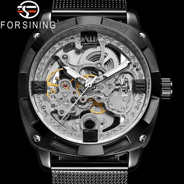 wristwatches forsining automatic mechanical men wristwatch military male clock skeleton stainless steel man watch gift 8227, Slivery;brown
wristwatches forsining automatic mechanical men wristwatch military male clock skeleton stainless steel man watch gift 8227, Slivery;brown