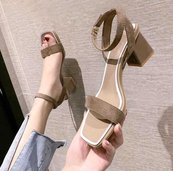 sandals comfort shoes for women luxury suit female beige block heels buckle 2021 summer open toe med fashion low black retro chu
sandals comfort shoes for women luxury suit female beige block heels buckle 2021 summer open toe med fashion low black retro chu