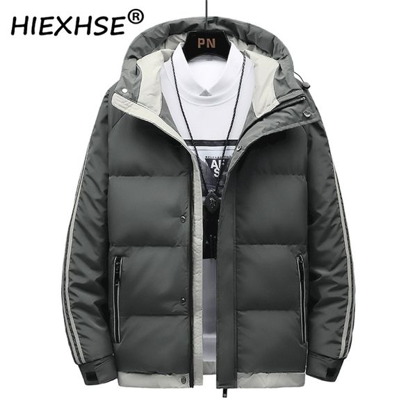 men winter casual thick warm waterproof cotton jacket parkas autumn outwear windproof hat hooded 210910, Black
men winter casual thick warm waterproof cotton jacket parkas autumn outwear windproof hat hooded 210910, Black