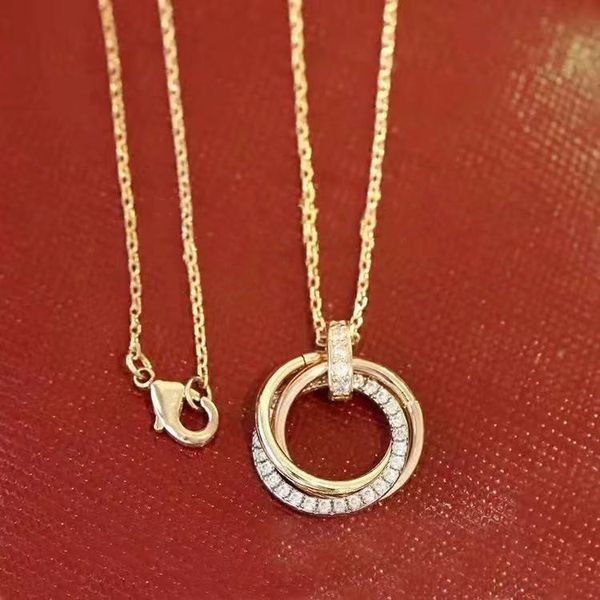 gold chain diamond pendant women necklace tricyclic luxury designer jewelry high version stainless steel electroplating wedding bride party, Silver
gold chain diamond pendant women necklace tricyclic luxury designer jewelry high version stainless steel electroplating wedding bride party, Silver