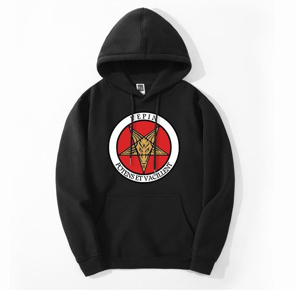 men's hoodies & sweatshirts sigil of baphomet symbol satanism hoodie men winter autumn warm hoody fashion casual hooded jackets fitness, Black
men's hoodies & sweatshirts sigil of baphomet symbol satanism hoodie men winter autumn warm hoody fashion casual hooded jackets fitness, Black