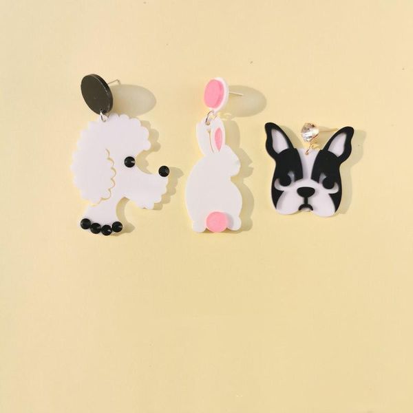 dangle & chandelier ziccowong lovely cartoon acrylic dog eardrop earring for women girl creative design cute animal gift, Silver
dangle & chandelier ziccowong lovely cartoon acrylic dog eardrop earring for women girl creative design cute animal gift, Silver