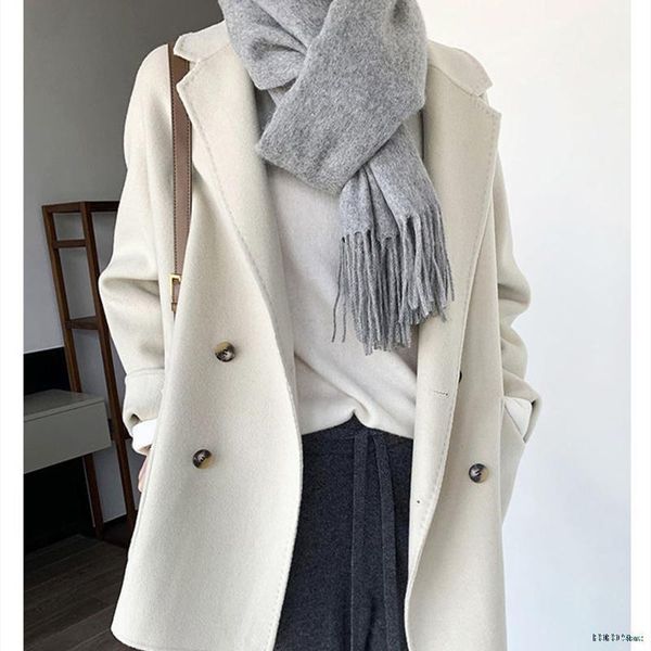 women's wool & blends thick warm 2021 women short fashion autumn winter overcoat ladies long jacket coats sleeve, Black
women's wool & blends thick warm 2021 women short fashion autumn winter overcoat ladies long jacket coats sleeve, Black