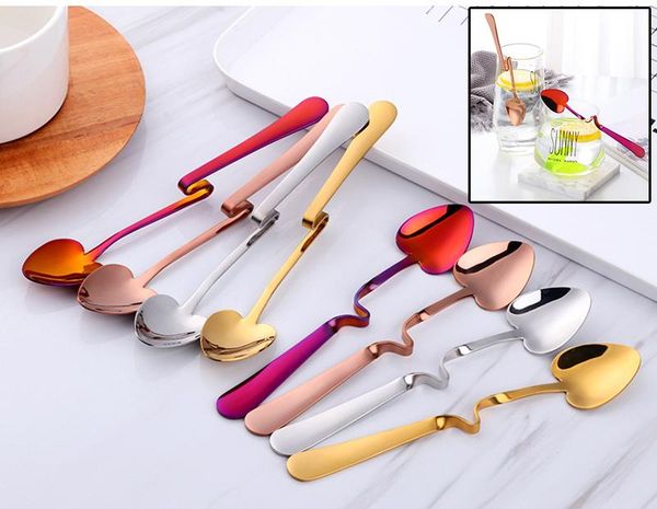 creative 304 stainless steel personality heart shape-hanging cup spoon v-shaped z-shaped handle spoon tableware cafe dessert
creative 304 stainless steel personality heart shape-hanging cup spoon v-shaped z-shaped handle spoon tableware cafe dessert