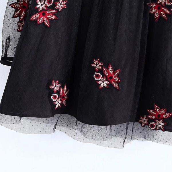 2021 winter casual vintage women dress female long sleeve embroidery mini dress ladies tulle retro vestidos, Black;gray
2021 winter casual vintage women dress female long sleeve embroidery mini dress ladies tulle retro vestidos, Black;gray