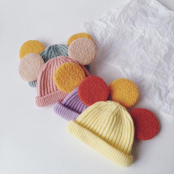 caps & hats baby hat knit soft warm winter cute ears beanie elastic kids for boy girl fashion candy solid color toddler children cap, Yellow
caps & hats baby hat knit soft warm winter cute ears beanie elastic kids for boy girl fashion candy solid color toddler children cap, Yellow