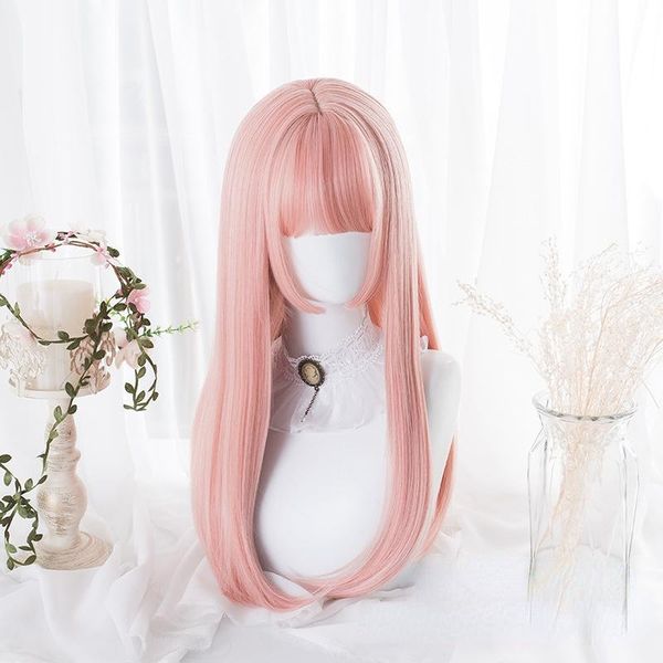 other event & party supplies cosplay straight hair lolita long wig pink girl heat-resistant fiber synthetic female gothic accessories
other event & party supplies cosplay straight hair lolita long wig pink girl heat-resistant fiber synthetic female gothic accessories