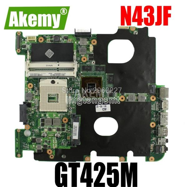 motherboards for asus n43j n43jf n43jm n43jq lapmotherboard rev2.0 hm55 2 ram slots gt425m mainboard 100% tested
motherboards for asus n43j n43jf n43jm n43jq lapmotherboard rev2.0 hm55 2 ram slots gt425m mainboard 100% tested