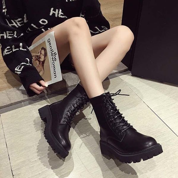 boots white black pu leather ankle women autumn winter round toe lace up shoes woman fashion motorcycle platform
boots white black pu leather ankle women autumn winter round toe lace up shoes woman fashion motorcycle platform