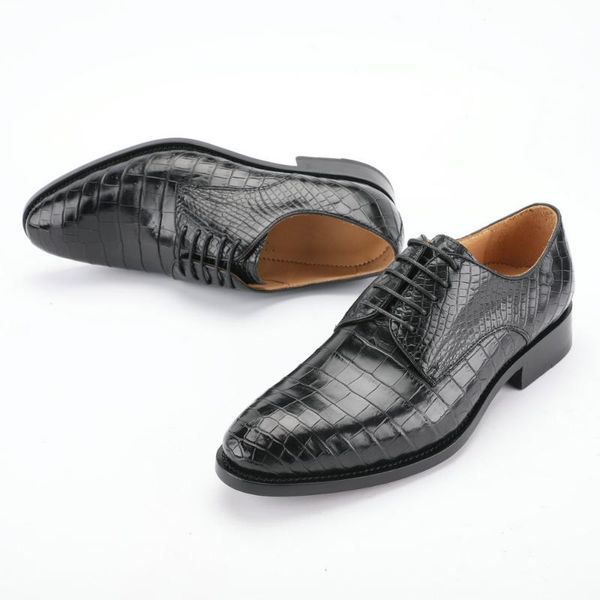 dress shoes crocodile leather men formal wedding office men's business casual zapatos hombre chaussure homme luxe, Black
dress shoes crocodile leather men formal wedding office men's business casual zapatos hombre chaussure homme luxe, Black