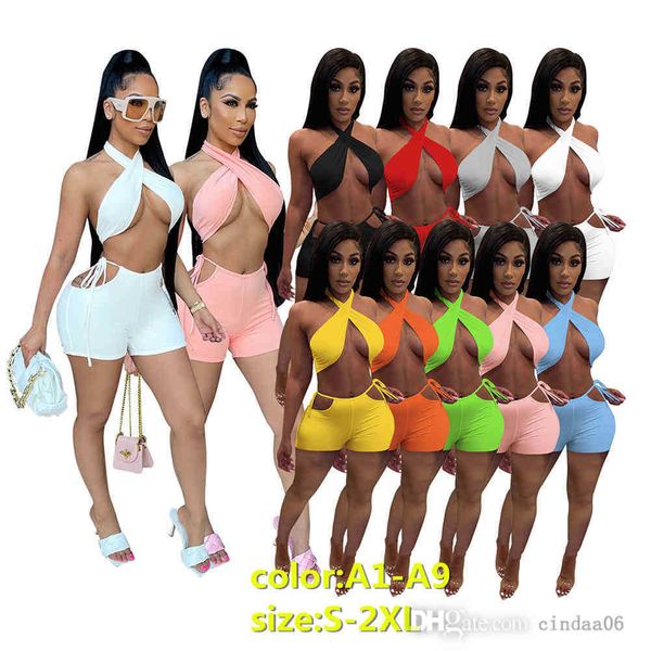 designers women tracksuits fashion two piece set shorts summer casual suits solid colour slim sleeveless sportswear, Gray
designers women tracksuits fashion two piece set shorts summer casual suits solid colour slim sleeveless sportswear, Gray