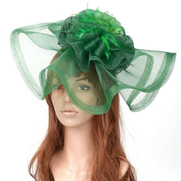 hair accessories handmade big feather flower fascinator hairband for women green white wedding party church hats bride headband
hair accessories handmade big feather flower fascinator hairband for women green white wedding party church hats bride headband
