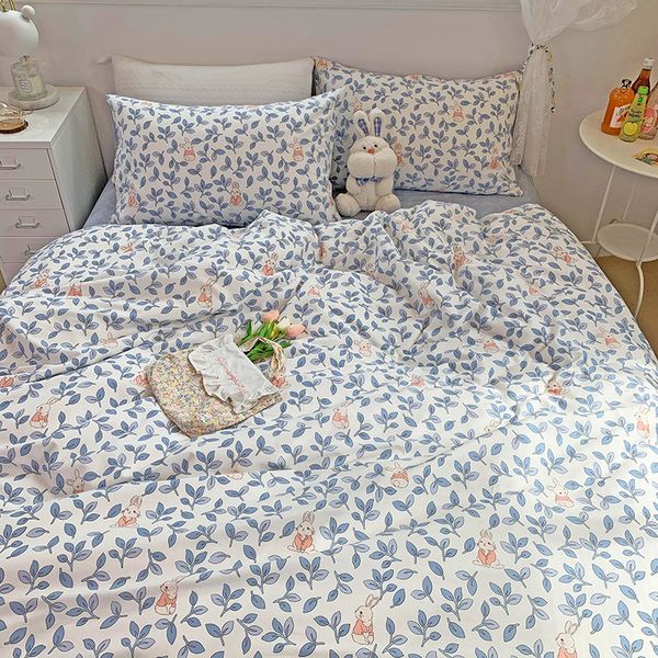 ins small broken flower idyllic pure all cotton student dormitory fitted sheet four three piece set
ins small broken flower idyllic pure all cotton student dormitory fitted sheet four three piece set