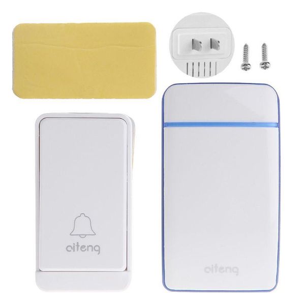 wireless doorbell kits battery-waterproof door bell button transmitter receiver system office home l x3uf
wireless doorbell kits battery-waterproof door bell button transmitter receiver system office home l x3uf