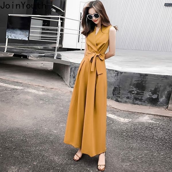 joinyouth ol jumpsuit women high waisy solid bandage v neck work fashion bodysuit bow summer ropa mujer korean j807 210317, Black;white
joinyouth ol jumpsuit women high waisy solid bandage v neck work fashion bodysuit bow summer ropa mujer korean j807 210317, Black;white