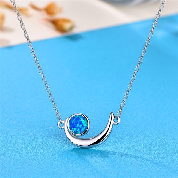 pendant necklaces white blue opal round stone necklace female cute small moon rose gold silver color chain for women
pendant necklaces white blue opal round stone necklace female cute small moon rose gold silver color chain for women