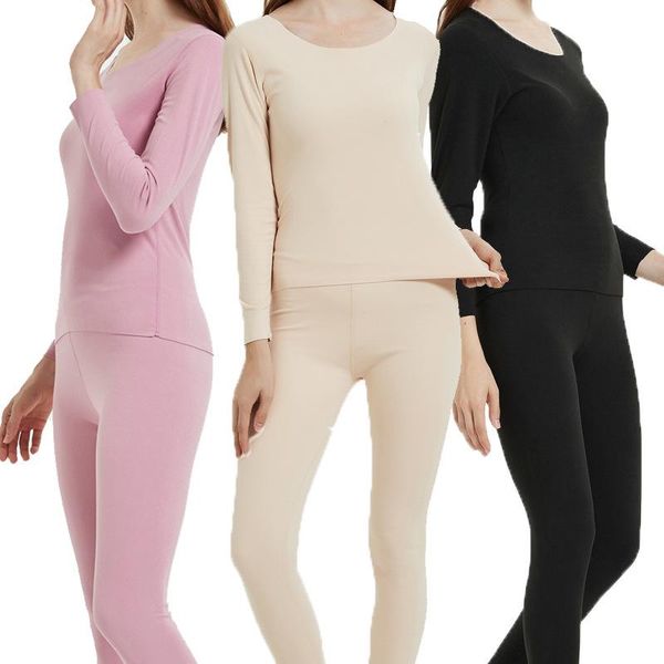 women's leggings warm underwear develvet trimless suit round collar double-faced milled long johns tight underwea, Black
women's leggings warm underwear develvet trimless suit round collar double-faced milled long johns tight underwea, Black