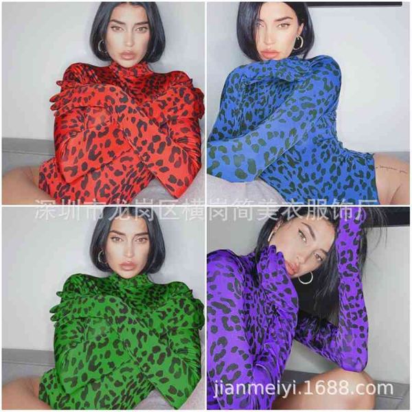 autumn and lingerie 2020 leopard high collar gloves one piece women's winter, Black;white
autumn and lingerie 2020 leopard high collar gloves one piece women's winter, Black;white