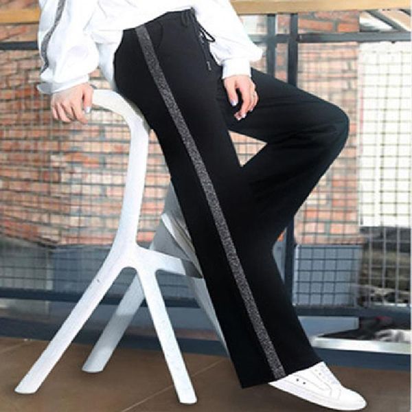 women's pants & capris aecu 2021 spring autumn tie wide leg for women streetwear high waist straight trousers plus size, Black;white
women's pants & capris aecu 2021 spring autumn tie wide leg for women streetwear high waist straight trousers plus size, Black;white
