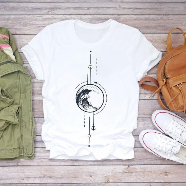 women short sleeve wave beach pirnt printing clothes lady t-shirts womens t shirt ladies graphic female tee t-shirt, White
women short sleeve wave beach pirnt printing clothes lady t-shirts womens t shirt ladies graphic female tee t-shirt, White