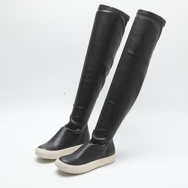 boots women long over the knee ladies luxury fashion autumn winter shoes platform woman footwear 2021 soft stretch boot, Black
boots women long over the knee ladies luxury fashion autumn winter shoes platform woman footwear 2021 soft stretch boot, Black