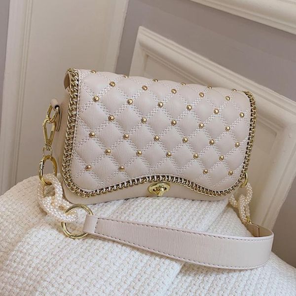 evening bags lattice rivet square underarm bag high-quality pu leather women's designer handbag shoulder messenger
evening bags lattice rivet square underarm bag high-quality pu leather women's designer handbag shoulder messenger