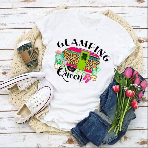 happy camper vacay holiday t shirt women summer new fashion cute cartoon flower and car print ladies short sleeve cotton, White
happy camper vacay holiday t shirt women summer new fashion cute cartoon flower and car print ladies short sleeve cotton, White