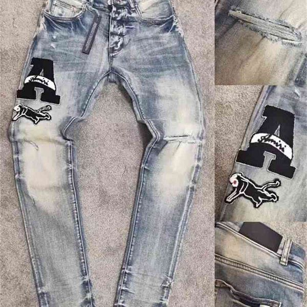 men's jeans novo estilo high street lavar colagem colar de pano pasta a letra jeans masculino azul fashion alta qualida mjmp, Blue
men's jeans novo estilo high street lavar colagem colar de pano pasta a letra jeans masculino azul fashion alta qualida mjmp, Blue
