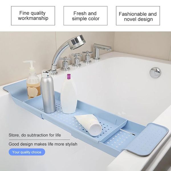bath accessory set retractable plastic shelf bathtub storage rack bathroom drain tray kitchen organizer accessories
bath accessory set retractable plastic shelf bathtub storage rack bathroom drain tray kitchen organizer accessories