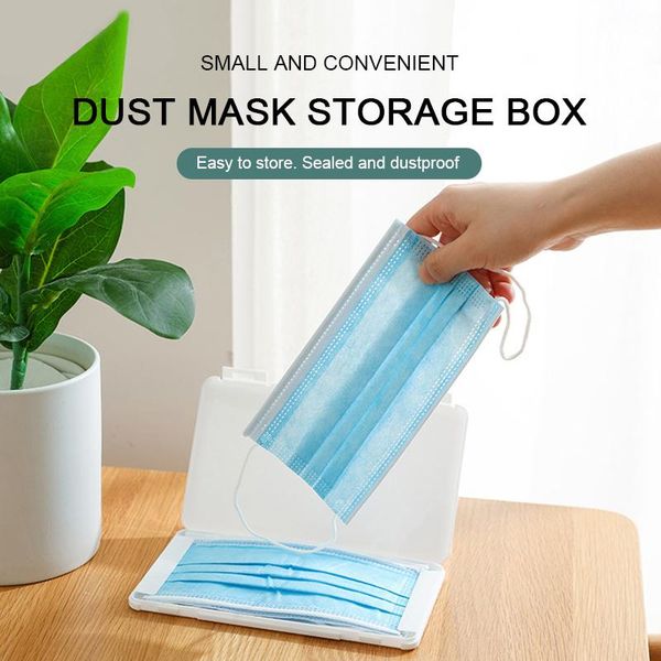 storage bags mask box with lid portable dust-proof moisture-proof organizer case household face holder
storage bags mask box with lid portable dust-proof moisture-proof organizer case household face holder