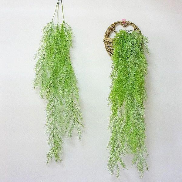 105cm long 3 branches artificial pine needle hanging plant artificial vine fake leaves home garden wall decoration 100pcs/lot
105cm long 3 branches artificial pine needle hanging plant artificial vine fake leaves home garden wall decoration 100pcs/lot