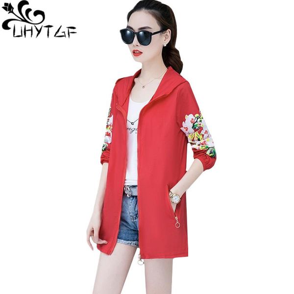 women's jackets uhytgf printed women fashion hooded summer coats thin sun protection clothing long-sleeved breathable plus size jacket, Black;brown
women's jackets uhytgf printed women fashion hooded summer coats thin sun protection clothing long-sleeved breathable plus size jacket, Black;brown