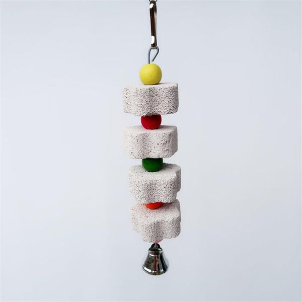 other bird supplies 100pcs parrot toy with bell natural chewing stone bite hanging cage swing climb chew toys
other bird supplies 100pcs parrot toy with bell natural chewing stone bite hanging cage swing climb chew toys