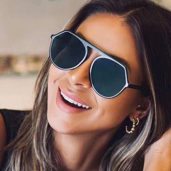 sunglasses 2021 round pilot women designer vintage sun glasses uv400 shades eyewear gafas, White;black
sunglasses 2021 round pilot women designer vintage sun glasses uv400 shades eyewear gafas, White;black